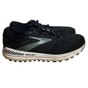 Brooks Beast 20 Mens Running Shoes Size 12.5 D Black/Silver